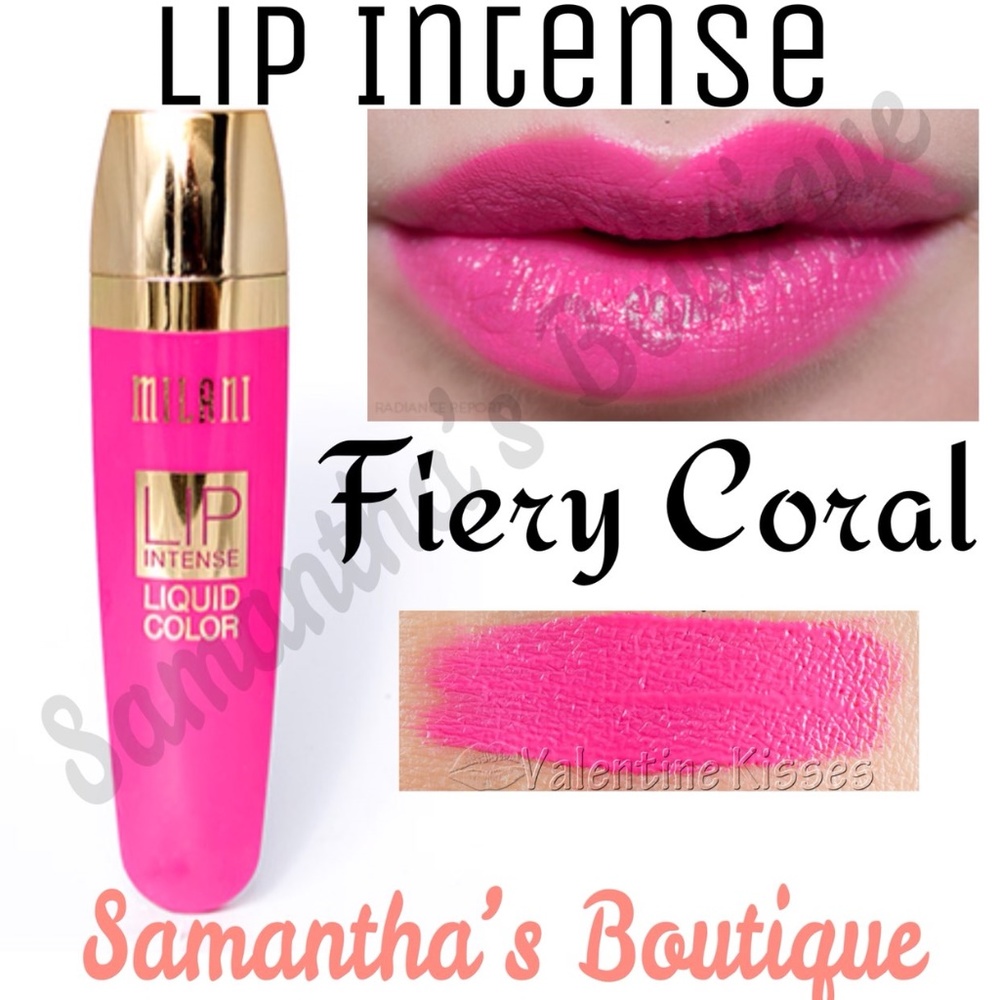 Milani Lip Intense Fiery Coral